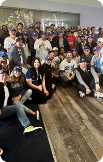 Goleta colleagues gather for L.A. Dodgers game